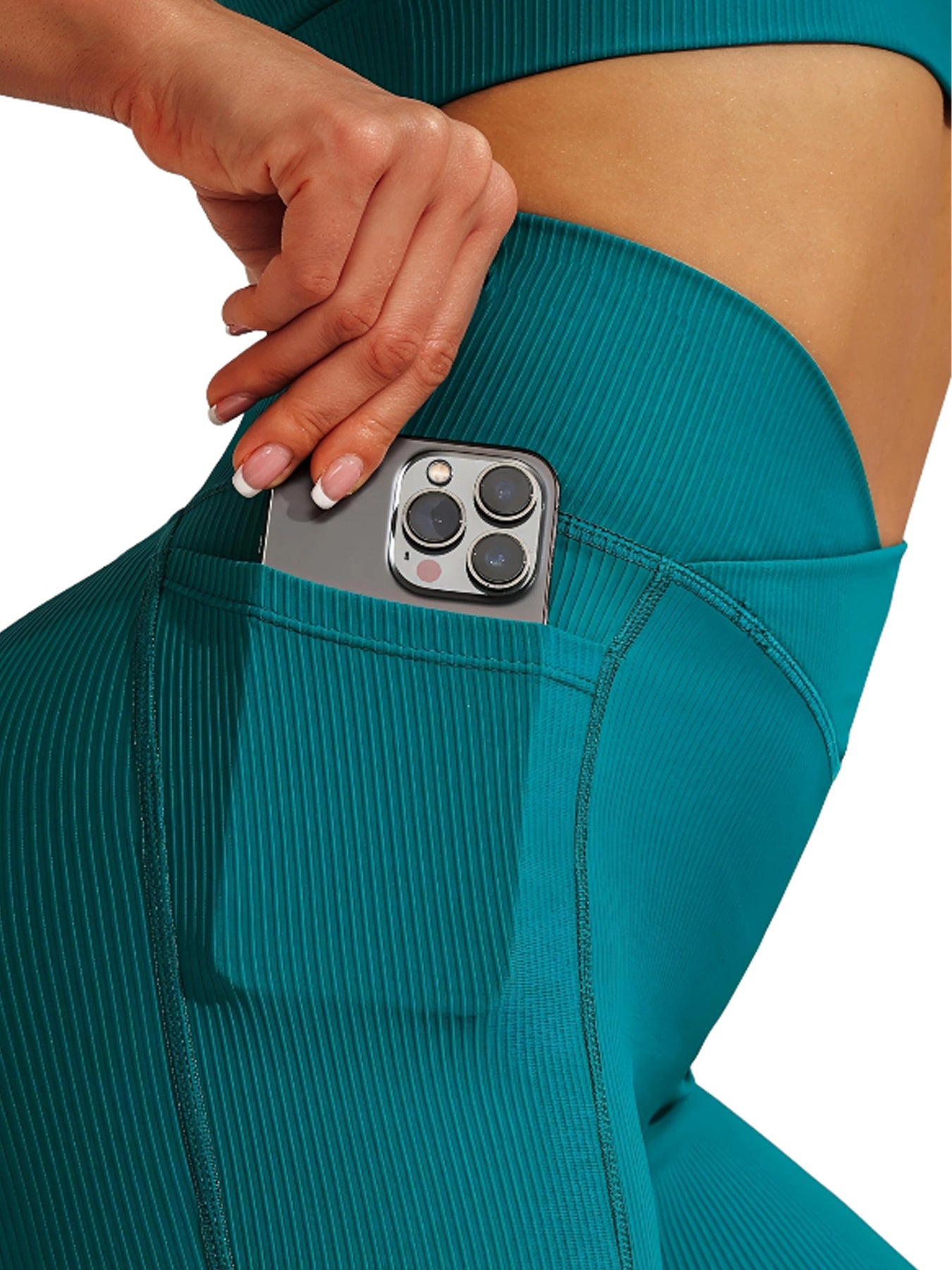 Women's High-Waisted Yoga Shorts - Breathable Workout Shorts For Running & Gym