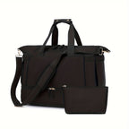 Women's Travel Duffel Bag, Sports Gym Yoga Duffel Bag Weekender Overnight Totes Bag