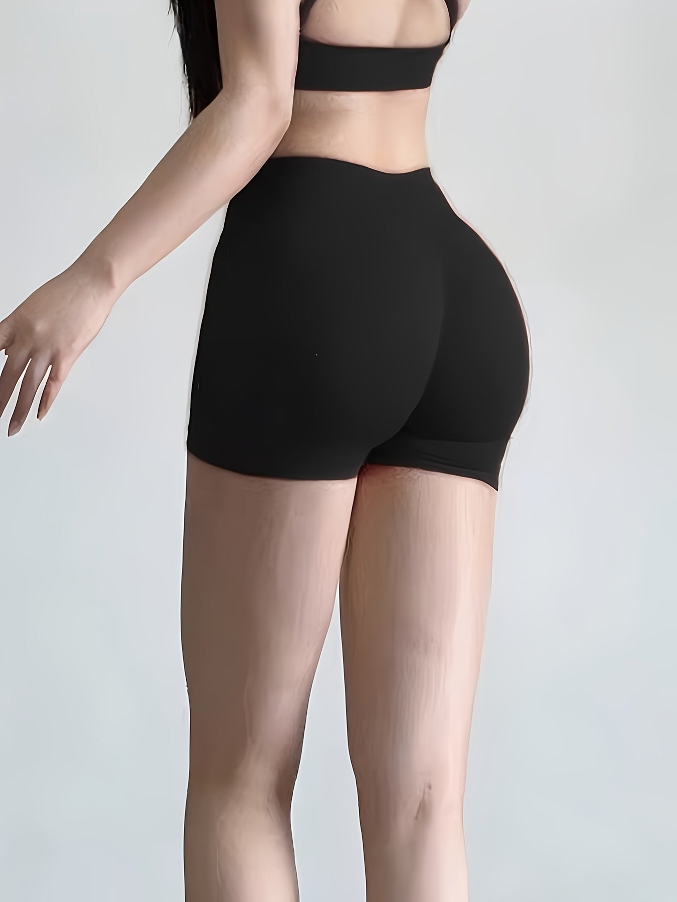 4-Pack Workout Yoga Shorts High-Waiste  Booty-Lifting Gym & Running