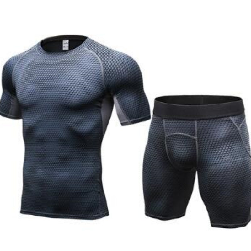 Men's Casual And Comfortable Compression Muscle Gym Shorts