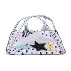 Baby Play Gym Mat Tummy Time Activity Mat With 6 Sensory Toys